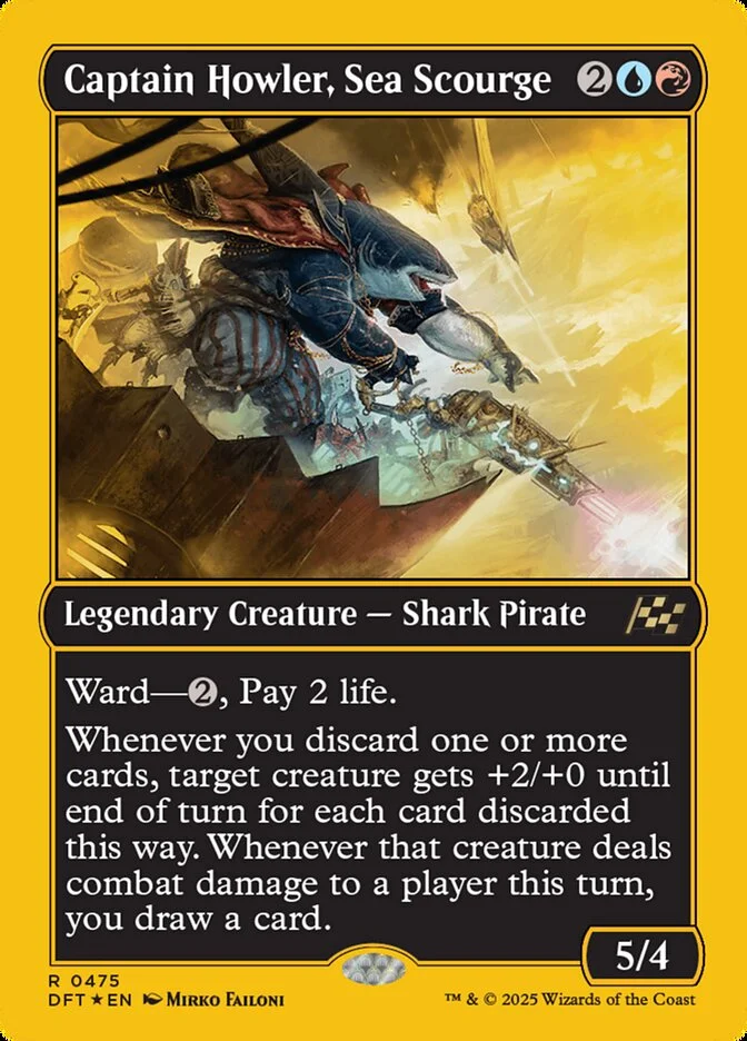 Captain Howler, Sea Scourge 「DFT/475」「EN」