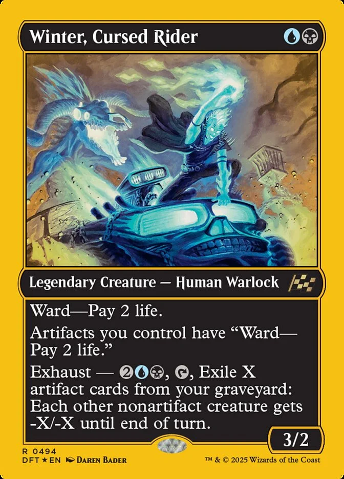 Winter, Cursed Rider 「DFT/494」「EN」
