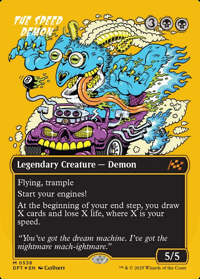 The Speed Demon 「DFT/538」「EN」