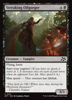Streaking Oilgorger #107 · Magic: The Gathering