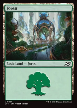 Forest #291 · Magic: The Gathering