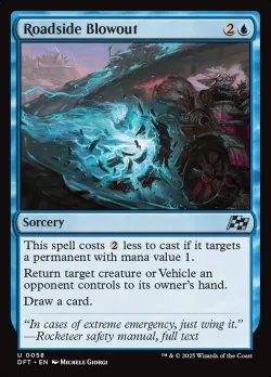 Roadside Blowout #58 · Magic: The Gathering