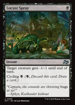 Locust Spray #95 · Magic: The Gathering