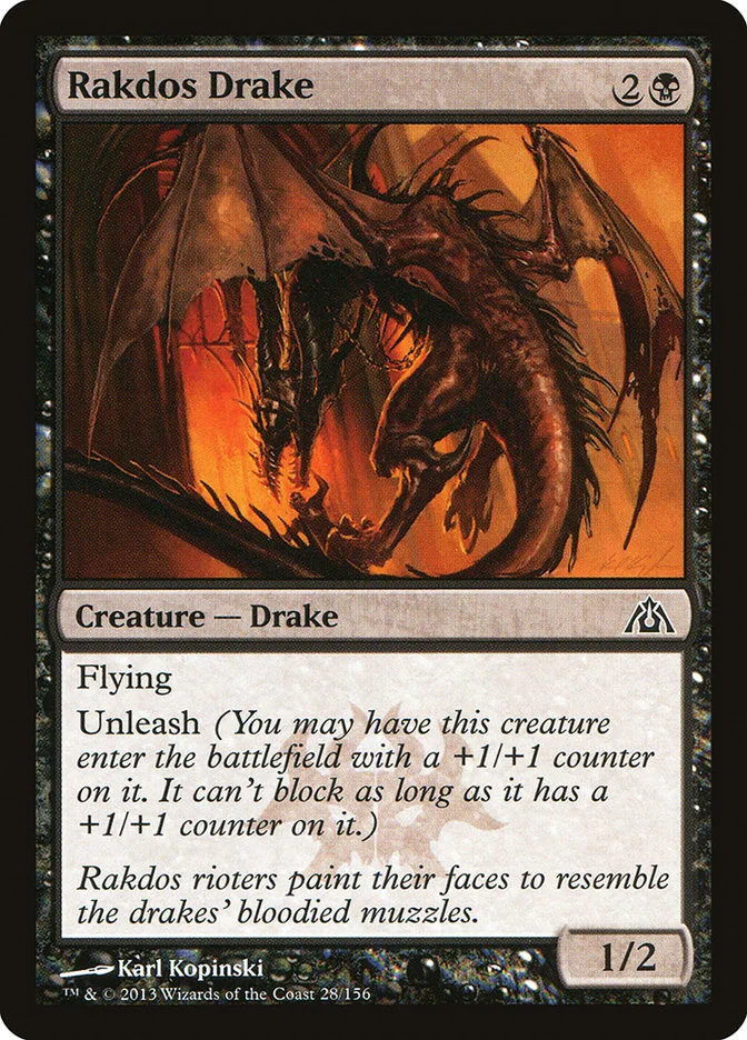Rakdos Drake 「DGM/28」「EN」