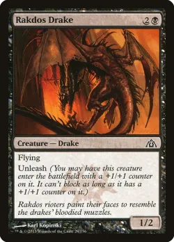 Rakdos Drake #28 · Magic: The Gathering