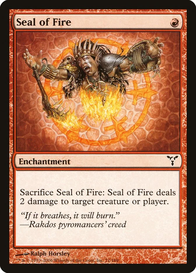 Seal of Fire 「DIS/71」「EN」