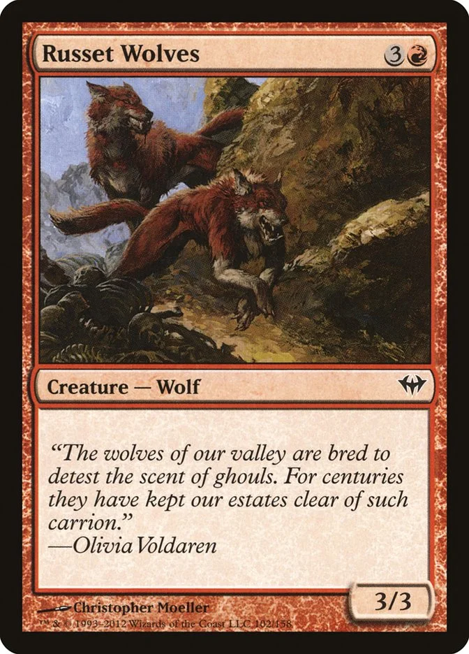 Russet Wolves 「DKA/102」「EN」
