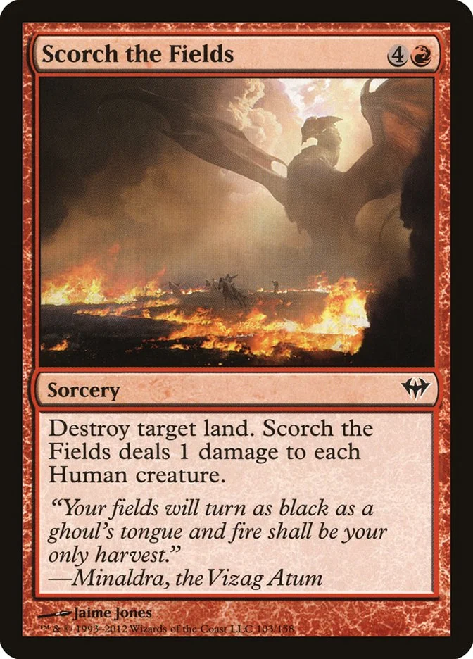 Scorch the Fields 「DKA/103」「EN」