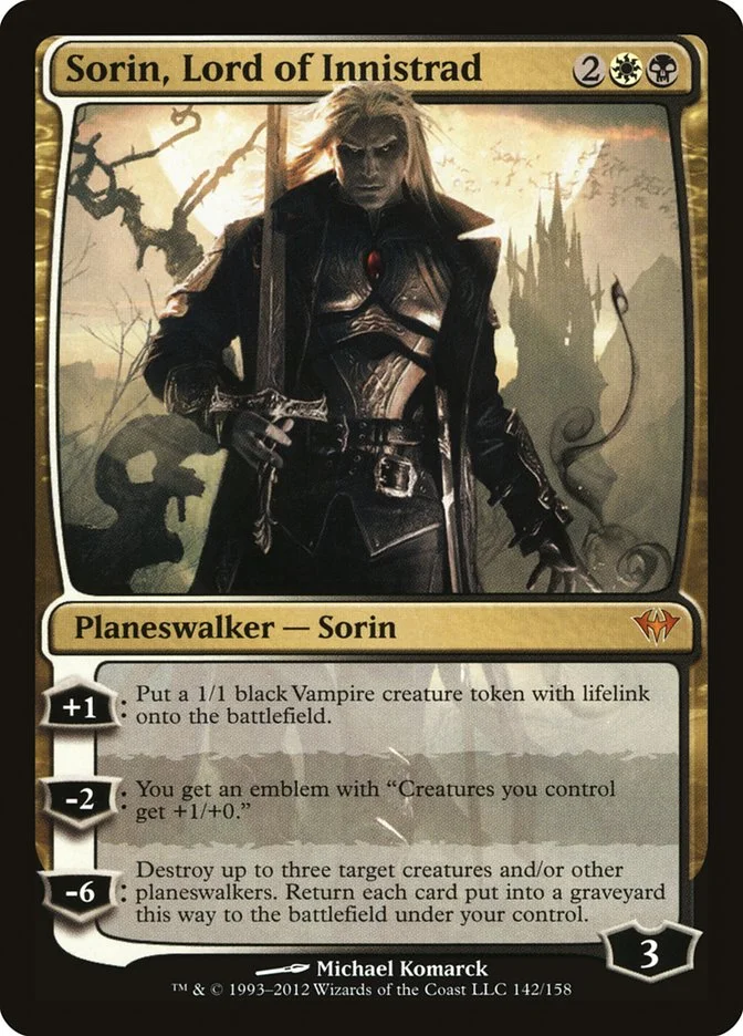 Sorin, Lord of Innistrad 「DKA/142」「EN」
