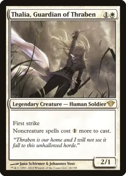 Thalia, Guardian of Thraben #24 · Magic: The Gathering