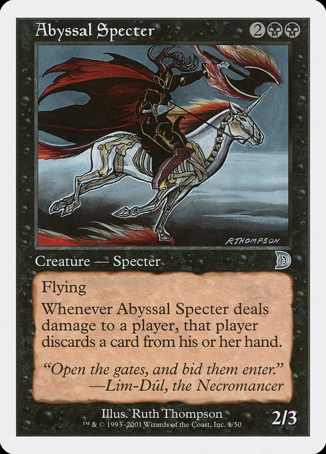 Abyssal Specter 「DKM/1」「EN」