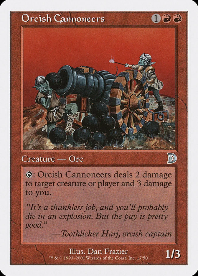 Orcish Cannoneers 「DKM/17」「EN」