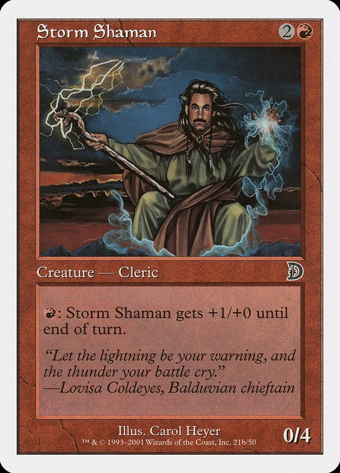 Storm Shaman 「DKM/21b」「EN」