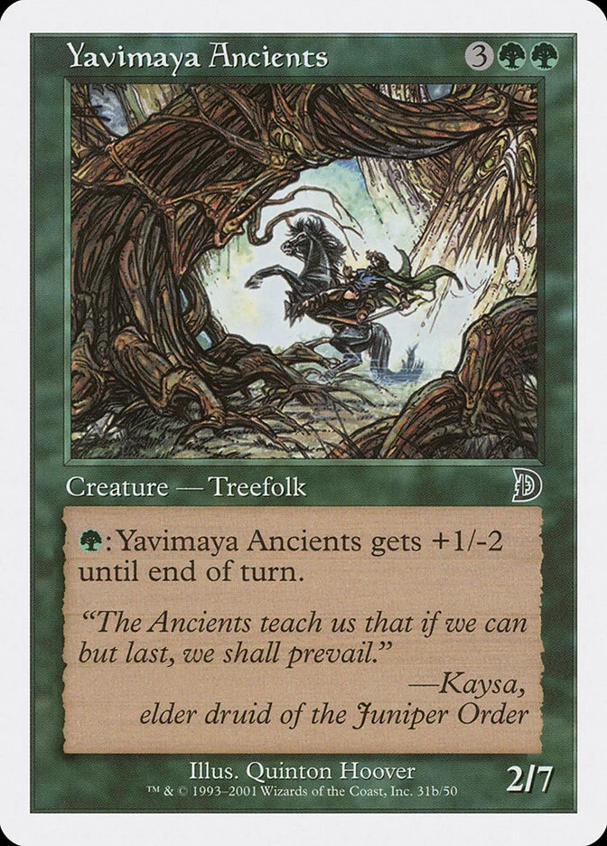 Yavimaya Ancients 「DKM/31b」「EN」