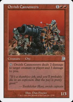 Orcish Cannoneers 「DKM/17」「EN」