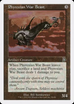 Phyrexian War Beast 「DKM/37a」「EN」