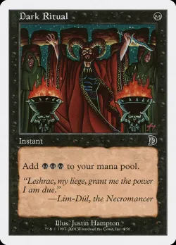 Dark Ritual #4 · Magic: The Gathering