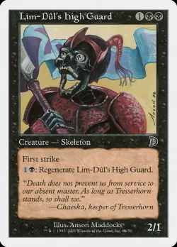 Lim-Dûl's High Guard #6b · Magic: The Gathering