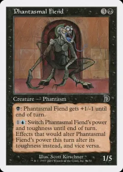 Phantasmal Fiend #8a · Magic: The Gathering