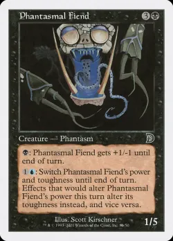 Phantasmal Fiend #8b · Magic: The Gathering