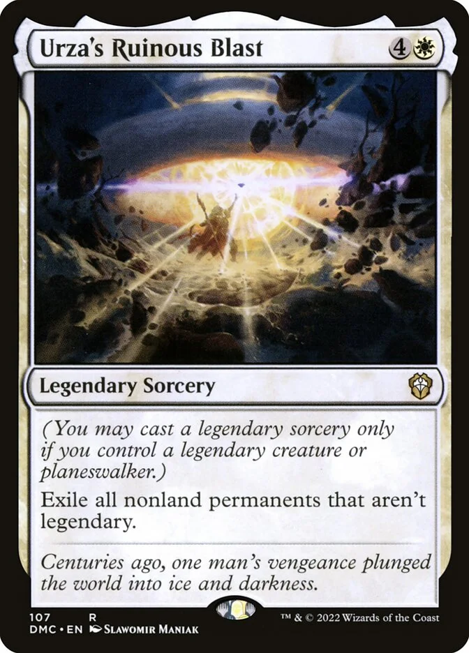 Urza's Ruinous Blast 「DMC/107」「EN」