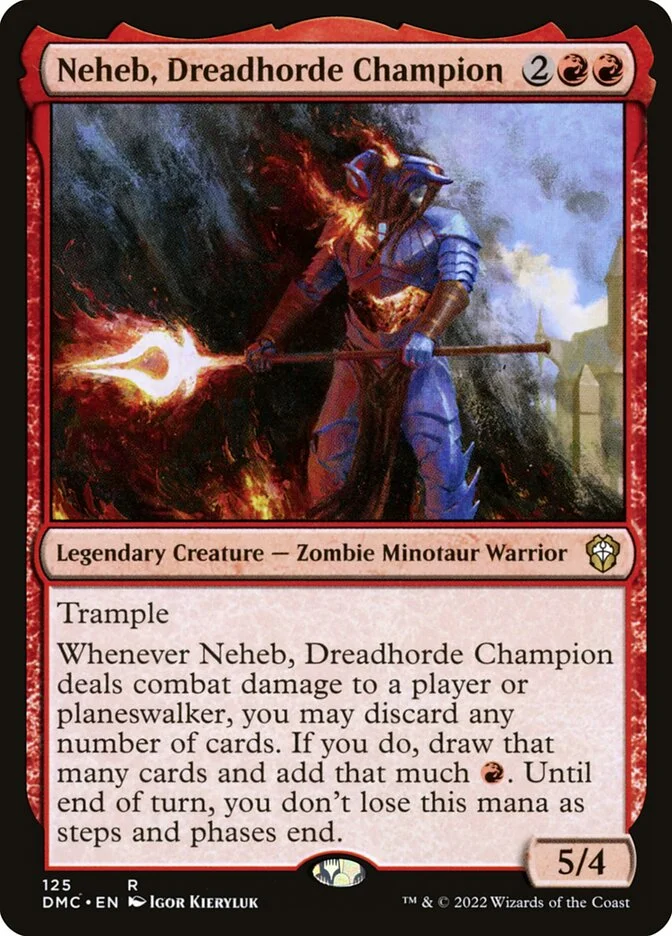 Neheb, Dreadhorde Champion 「DMC/125」「EN」