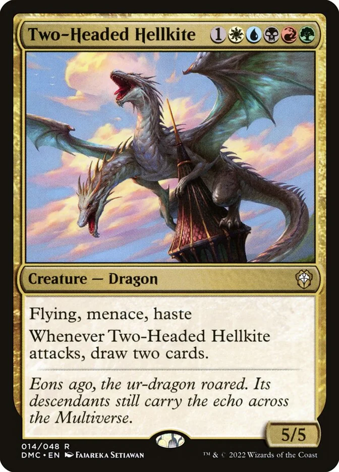 Two-Headed Hellkite 「DMC/14」「EN」