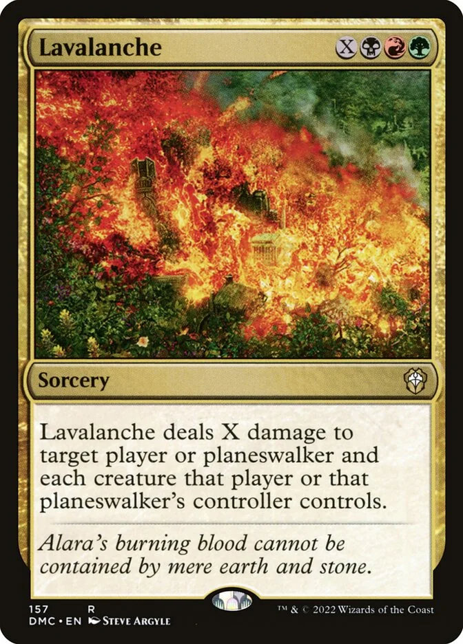 Lavalanche 「DMC/157」「EN」