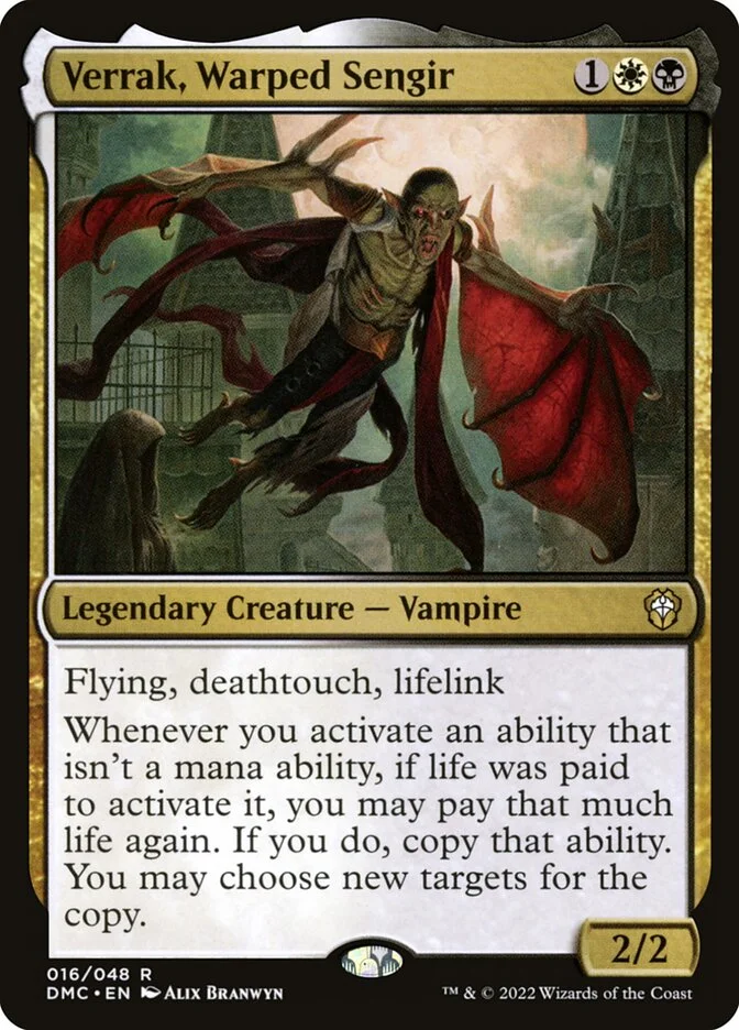 Verrak, Warped Sengir 「DMC/16」「EN」
