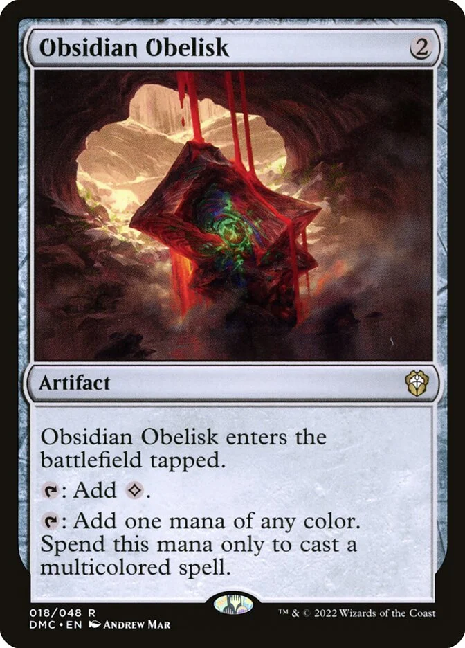 Obsidian Obelisk 「DMC/18」「EN」