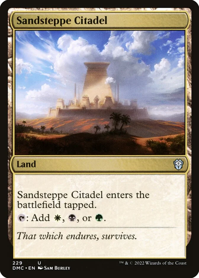 Sandsteppe Citadel 「DMC/229」「EN」