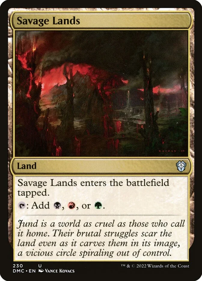 Savage Lands 「DMC/230」「EN」