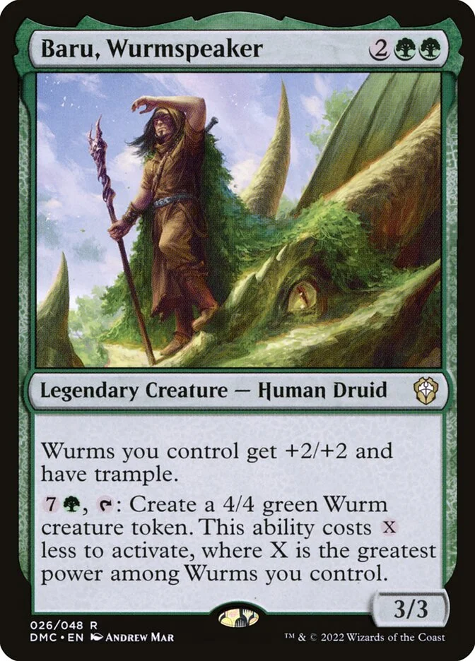 Baru, Wurmspeaker 「DMC/26」「EN」