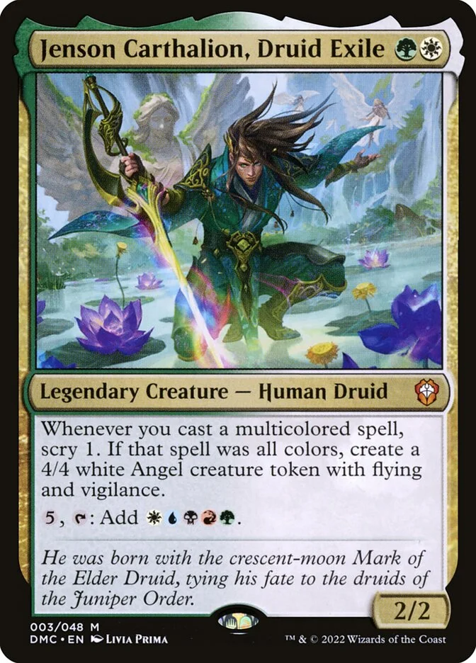 Jenson Carthalion, Druid Exile 「DMC/3」「EN」