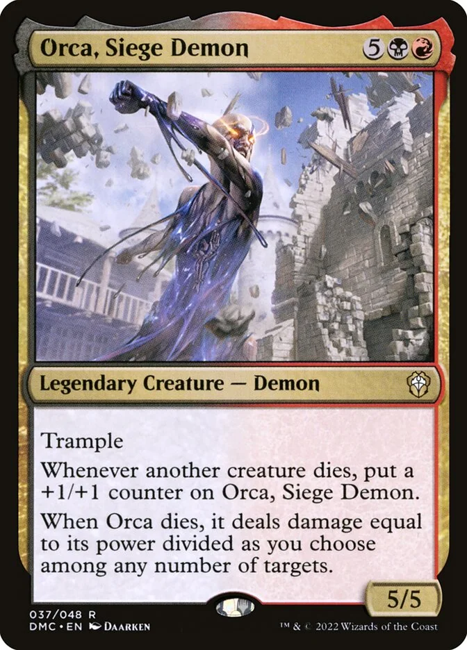 Orca, Siege Demon 「DMC/37」「EN」