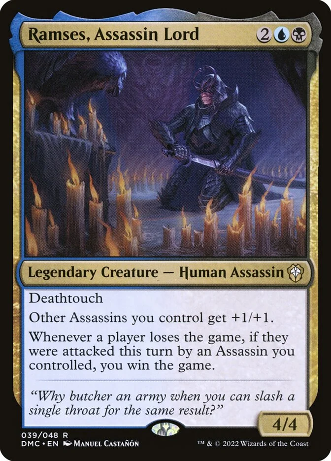 Ramses, Assassin Lord 「DMC/39」「EN」