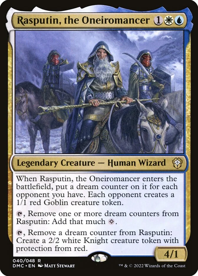 Rasputin, the Oneiromancer 「DMC/40」「EN」