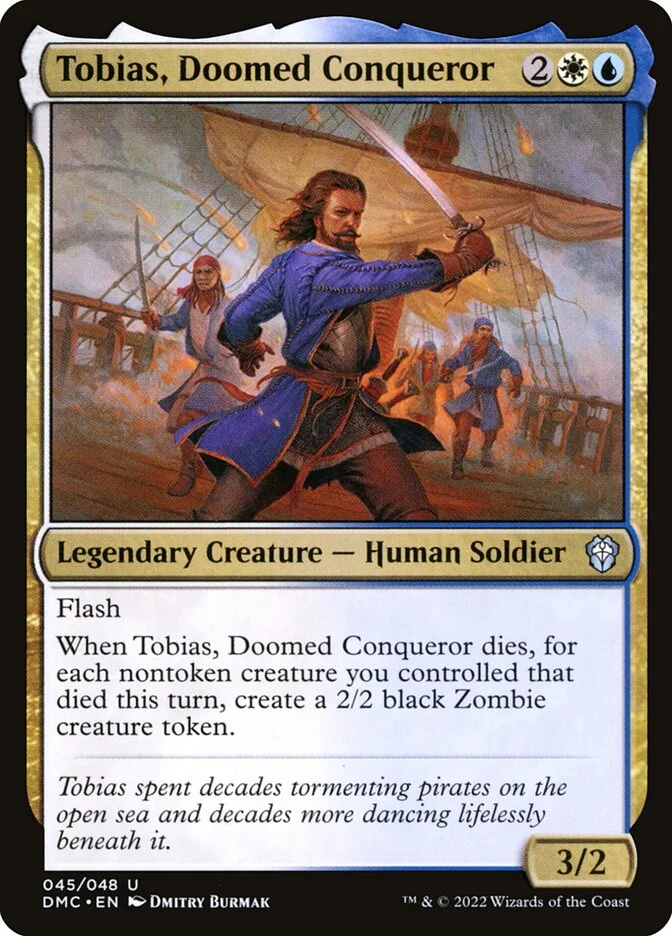 Tobias, Doomed Conqueror 「DMC/45」「EN」