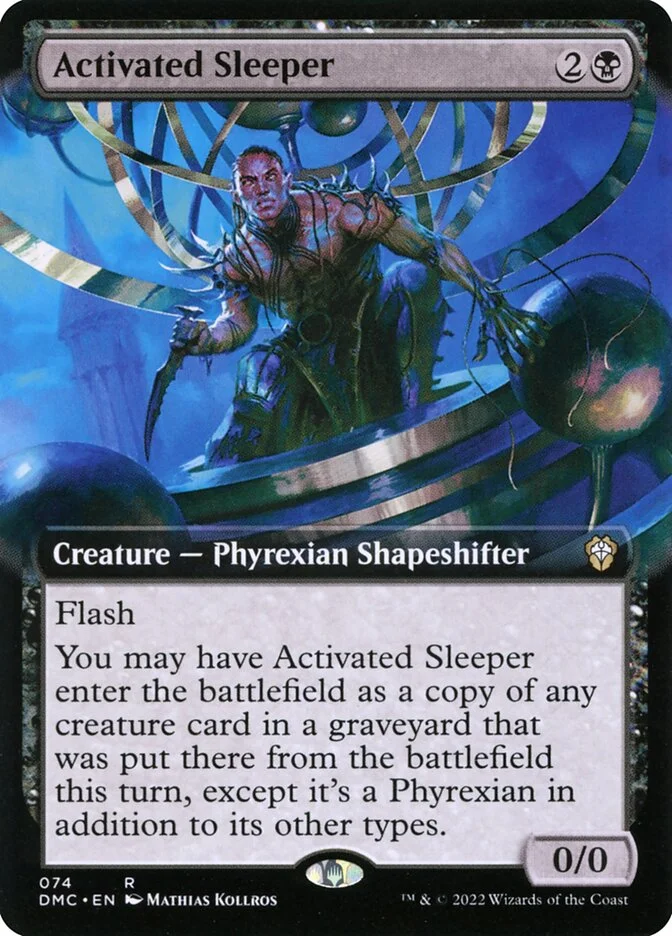 Activated Sleeper 「DMC/74」「EN」