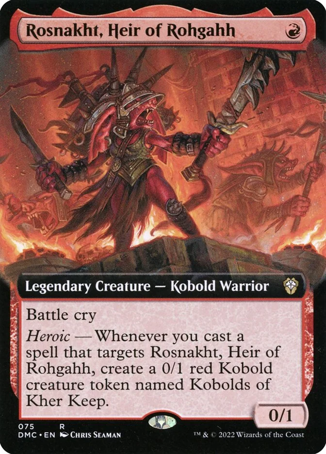 Rosnakht, Heir of Rohgahh 「DMC/75」「EN」