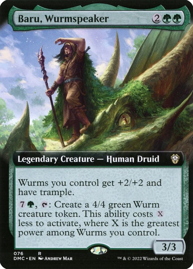 Baru, Wurmspeaker 「DMC/76」「EN」