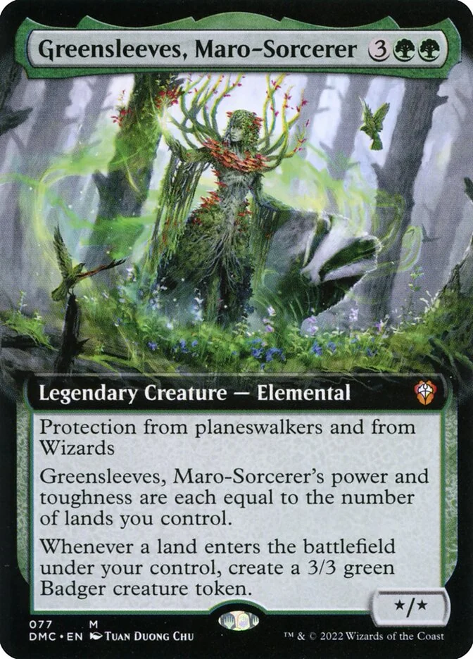 Greensleeves, Maro-Sorcerer 「DMC/77」「EN」