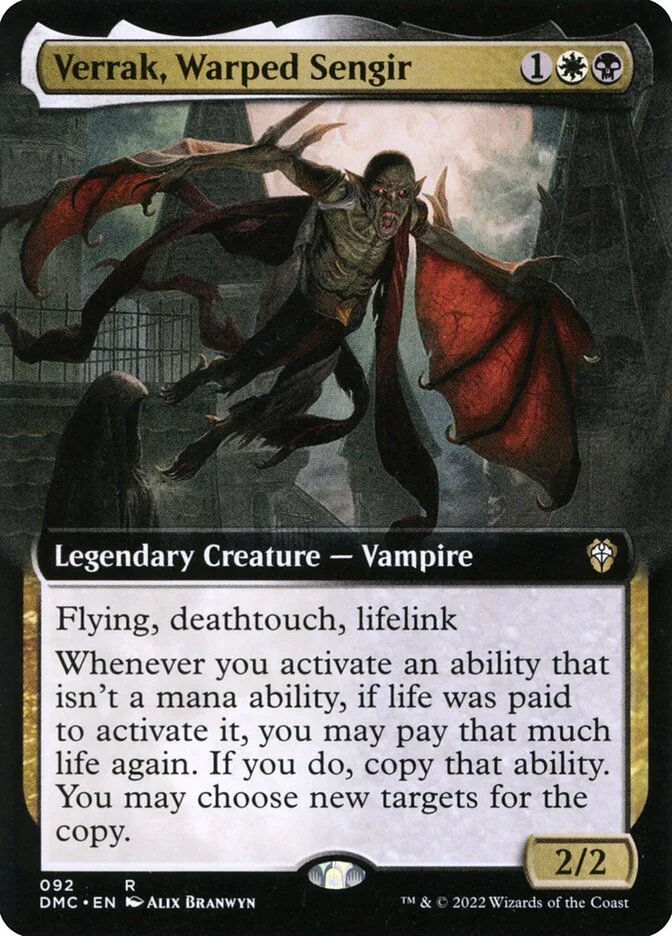 Verrak, Warped Sengir 「DMC/92」「EN」