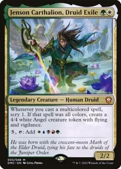 Jenson Carthalion, Druid Exile #3 · Magic: The Gathering