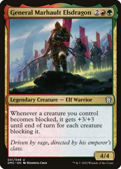 General Marhault Elsdragon #31 · Magic: The Gathering
