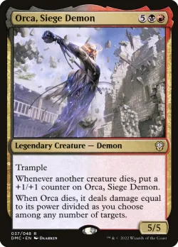 Orca, Siege Demon #37 · Magic: The Gathering