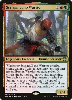 Stangg, Echo Warrior #42 · Magic: The Gathering