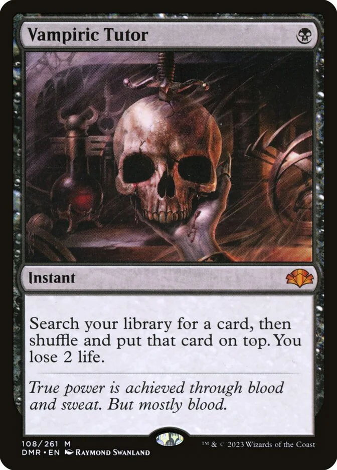Vampiric Tutor 「DMR/108」「EN」
