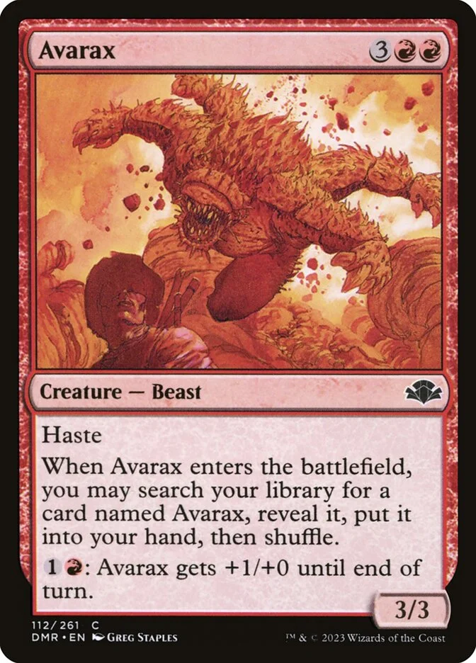 Avarax 「DMR/112」「EN」