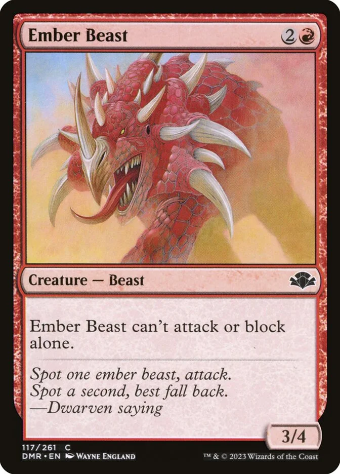 Ember Beast 「DMR/117」「EN」
